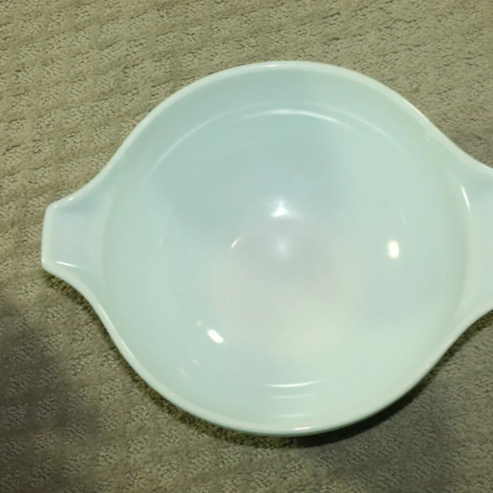 Vtg PYREX AMISH BUTTERPRINT Cinderella Mixing Nesting Bowl SET 441 442 443 444